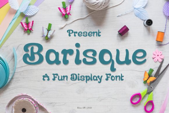 Barisque: A Display Font That Elevates Editorial Design