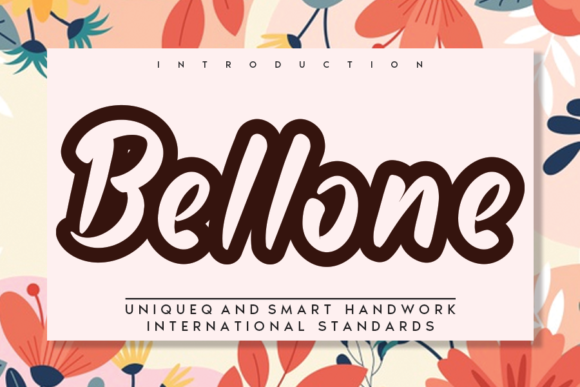 Bellone Font for Campaign Creatives