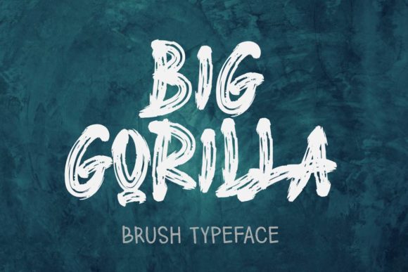 Big Gorilla: A Bold Display Font for Branding Impact
