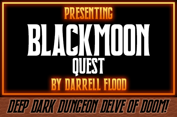 Blackmoon Quest Font Review for Brand Design