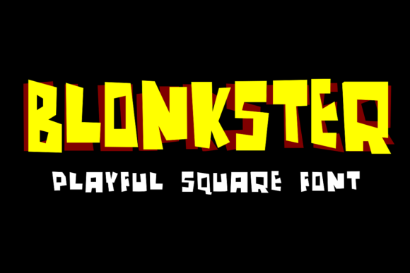 Blonkster: A Modern Display Font for Web Design