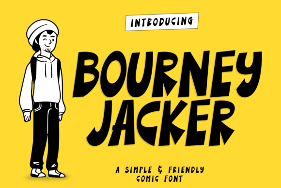 Bourney Jacker: A Font That Elevates Brand Identity