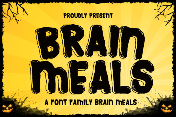 Brain Meals Font Review for Campaign Design