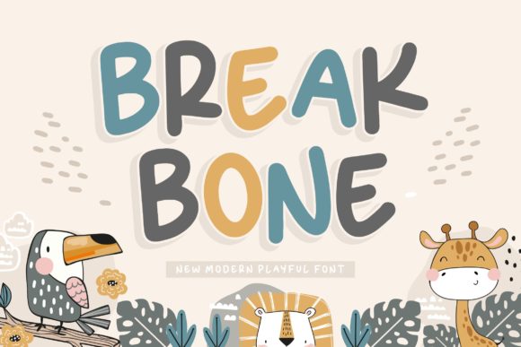 Break Bone Font for Professional Branding