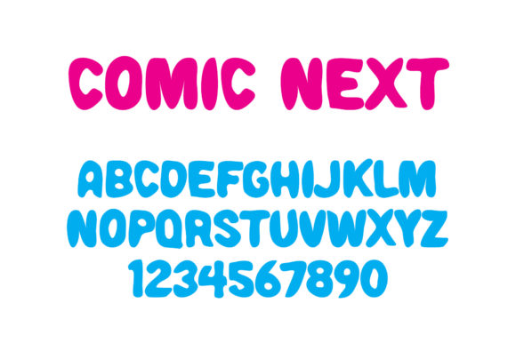 Comic Next: A Bold Font for Branding That Stands Out