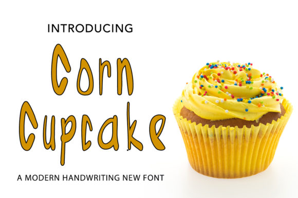 Corn Cupcake Font for a Polished Brand Look