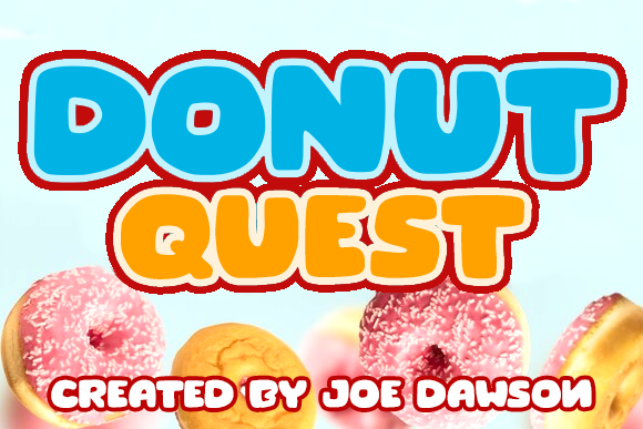 Donut Quest: A Playful Font for Your Brand’s Visual Makeover