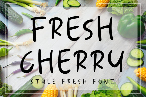 Fresh Cherry Font for Vibrant Branding