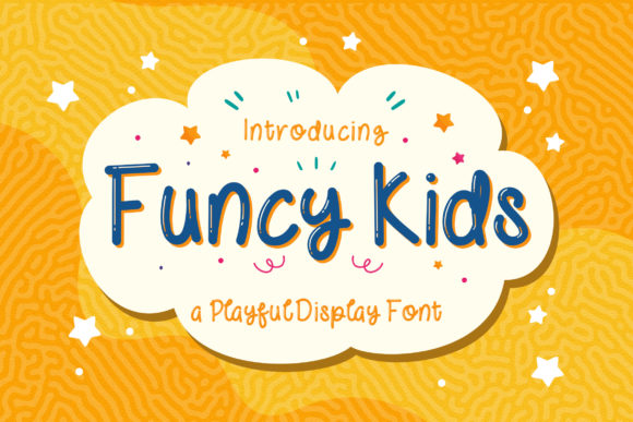 Funcy Kids: A Joyful Display Font for Creative Branding