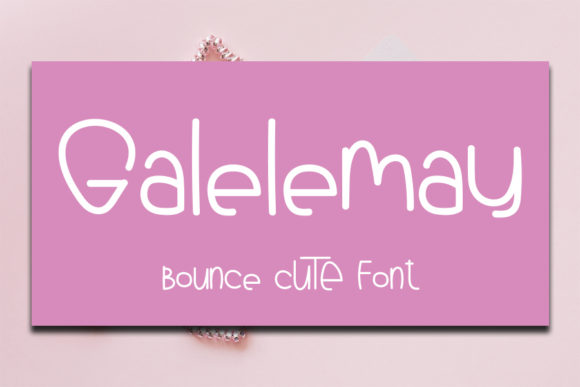 Galelemay: A Display Font for Bold Brand Moments