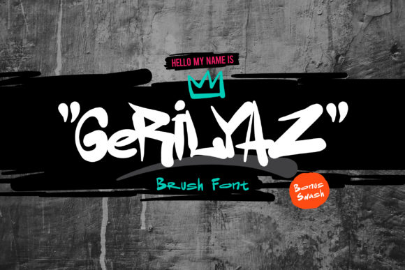 Gerilyaz: A Display Font That Elevates Digital Branding