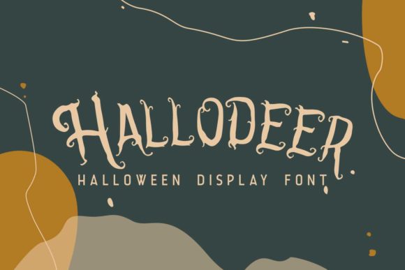 Hallodeer Font Review for Design Projects
