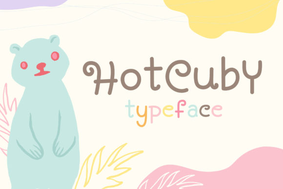 Hot Cuby: A Whimsical Display Font for Modern Campaigns
