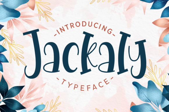 Jackaly: A Joyful Display Font for Editorial Design