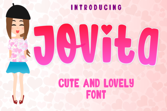 Jovita: A Joyful Display Font for Creative Projects