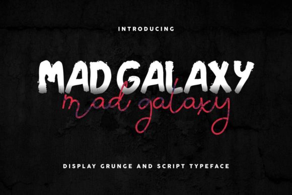 Mad Galaxy: A Designer's Take on a Bold Display Font
