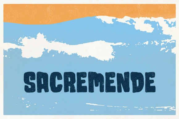 Sacremende: A Bold Display Font for Editorial Elegance
