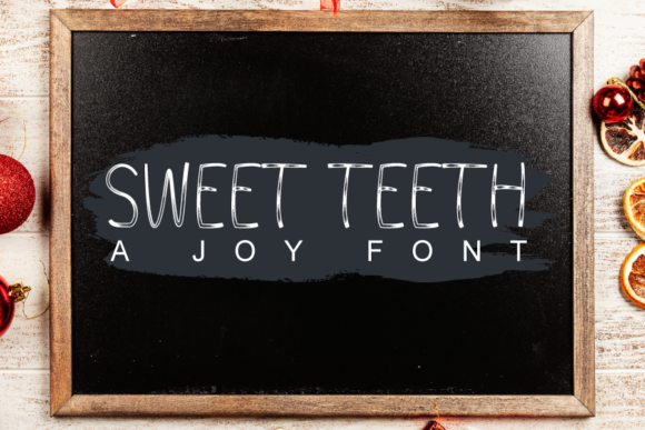 Sweet Teeth: A Display Font with a Natural Rhythm