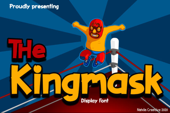 The Kingmask: A Bold Display Font for Eye-Catching Campaigns